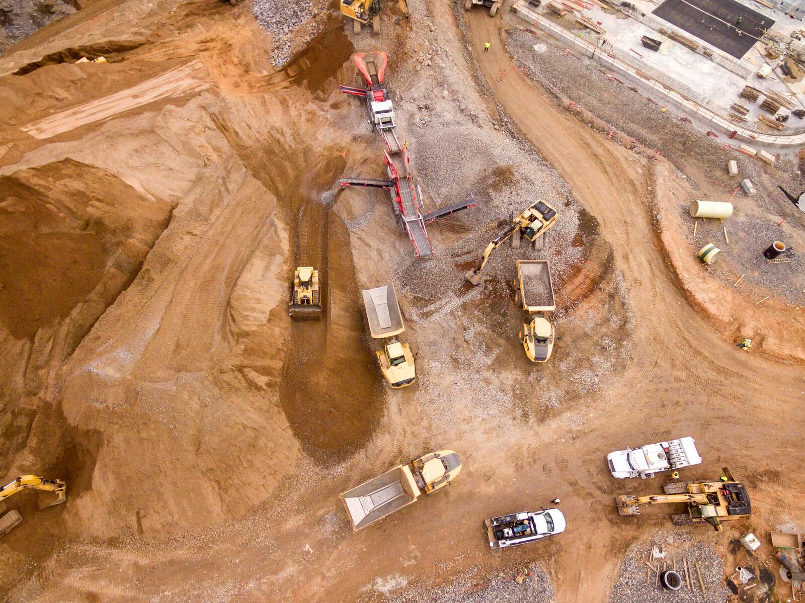 Construction company website project